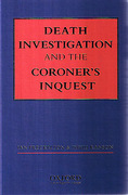 Cover of Death Investigation and the Coroner's Inquest