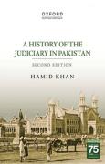 Cover of A History of the Judiciary in Pakistan