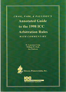 Cover of Annotated Guide to the 1998 ICC Arbitration Rules with Commentary