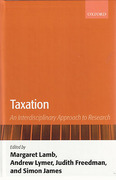 Cover of Taxation: An Interdisciplinary Approach to Research