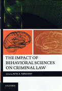 Cover of The Impact of Behavioral Sciences on Criminal Law