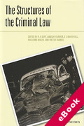 Cover of The Structures of the Criminal Law (eBook)