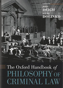 Cover of The Oxford Handbook of Philosophy of Criminal Law