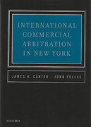 Cover of International Commercial Arbitration in New York