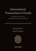 Cover of International Transactions in Goods: Global Sales in Comparative Context