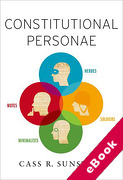 Cover of Constitutional Personae: Heroes, Soldiers, Minimalists, and Mutes (eBook)