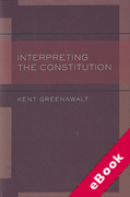 Cover of Interpreting the Constitutional (eBook)