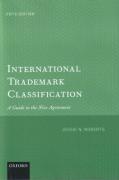 Cover of International Trademark Classification: A Guide to the Nice Agreement