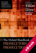 Cover of The Oxford Handbook of Prosecutors and Prosecution (eBook)