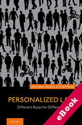 Cover of Personalized Law: Different Rules for Different People (eBook)