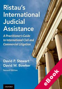 Cover of Ristau's International Judicial Assistance (eBook)