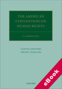 Cover of The American Convention on Human Rights: A Critical Commentary (eBook)