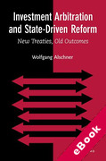Cover of Investment Arbitration and State-Driven Reform: New Treaties, Old Outcomes (eBook)