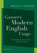 Cover of Garner's Modern English Usage