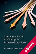 Cover of The Many Paths of Change in International Law (eBook)