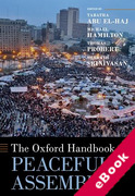 Cover of The Oxford Handbook of Peaceful Assembly (eBook)