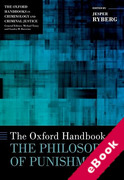 Cover of The Oxford Handbook of the Philosophy of Punishment (eBook)