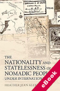 Cover of The Nationality and Statelessness of Nomadic Peoples Under International Law (eBook)