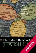 Cover of The Oxford Handbook of Jewish Law (eBook)