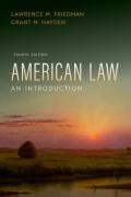 Cover of American Law: An Introduction