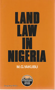 Cover of Land Law in Nigeria