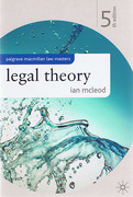 Cover of Palgrave Law Masters: Legal Theory