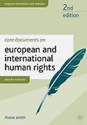 Cover of Core Documents on European and International Human Rights