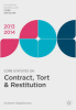 Cover of Core Statutes on Contract, Tort & Restitution 2013-2014