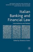 Cover of Italian Banking and Financial Law: Intermediaries and Markets