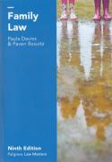 Cover of Palgrave Law Masters: Family Law