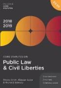 Cover of Core Statutes on Public Law & Civil Liberties 2018-19