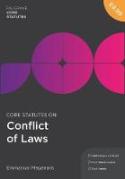 Cover of Core Statutes on Conflict of Laws