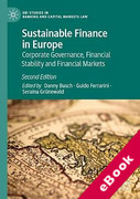 Cover of Sustainable Finance in Europe: Corporate Governance, Financial Stability and Financial Markets (eBook)