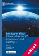 Cover of Prosecution of War Crimes before the ICC: Achievements and Challenges (eBook)