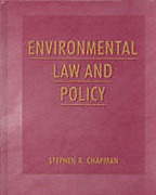 Cover of Environmental Law and Policy