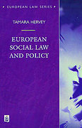 Cover of European Social Law and Policy