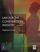 Cover of Law for the Construction Industry