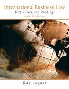 Cover of International Business Law: Text, Cases and Readings