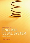 Cover of Essentials of the English Legal System