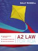 Cover of A2 Law for AQA 