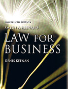 Cover of Smith &#38; Keenan's Law for Business