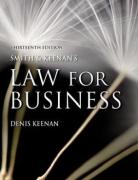 Cover of Smith &#38; Keenan's Law for Business