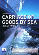 Cover of Carriage of Goods by Sea