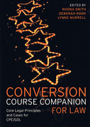 Cover of Conversion Course Companion for Law: Core Legal Principles and Cases for CPE/ GDL