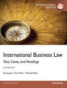 Cover of International Business Law: Text, Cases and Readings