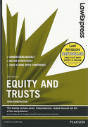 Cover of Law Express: Equity & Trusts