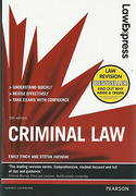 Cover of Law Express: Criminal Law