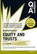 Cover of Law Express Question & Answer: Equity and Trusts