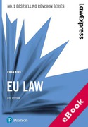 Cover of Law Express: EU Law (eBook)