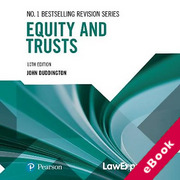 Cover of Law Express: Equity and Trusts (eBook)
